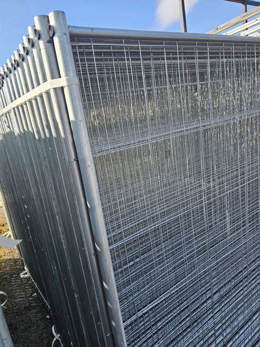 Ażurowe ogrodzenie budowlane NOWA GENERACJA - Mocne ramy Easy-TOP