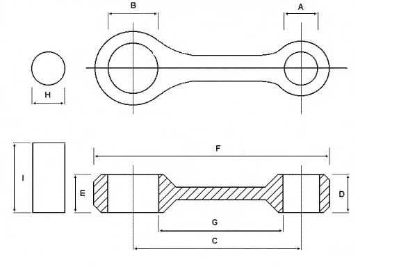 Korbowód (conrods) Gas Gas TXT 200/250/300 2T MT1550 TRIAL