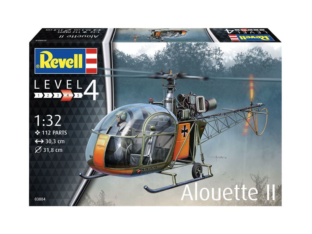 HELIKOPTER model 1/32 Revell 03804 ALOUETTE II