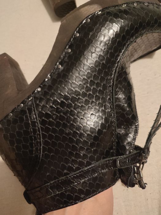 Półbuty drewniany obcas marki soft clox rozmiar 39