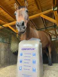Ściółka lniana dla koni, paleta 15 szt. po 22kg-24kg z dostawą