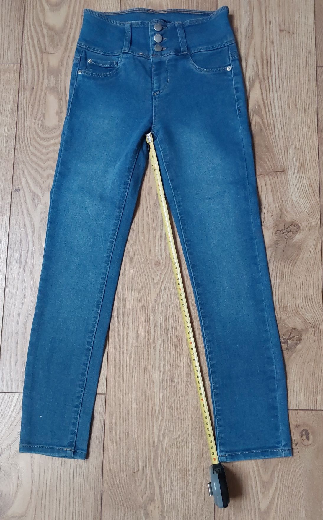 Spodnie legginsy cienkie dla dziewczynki  DKNY