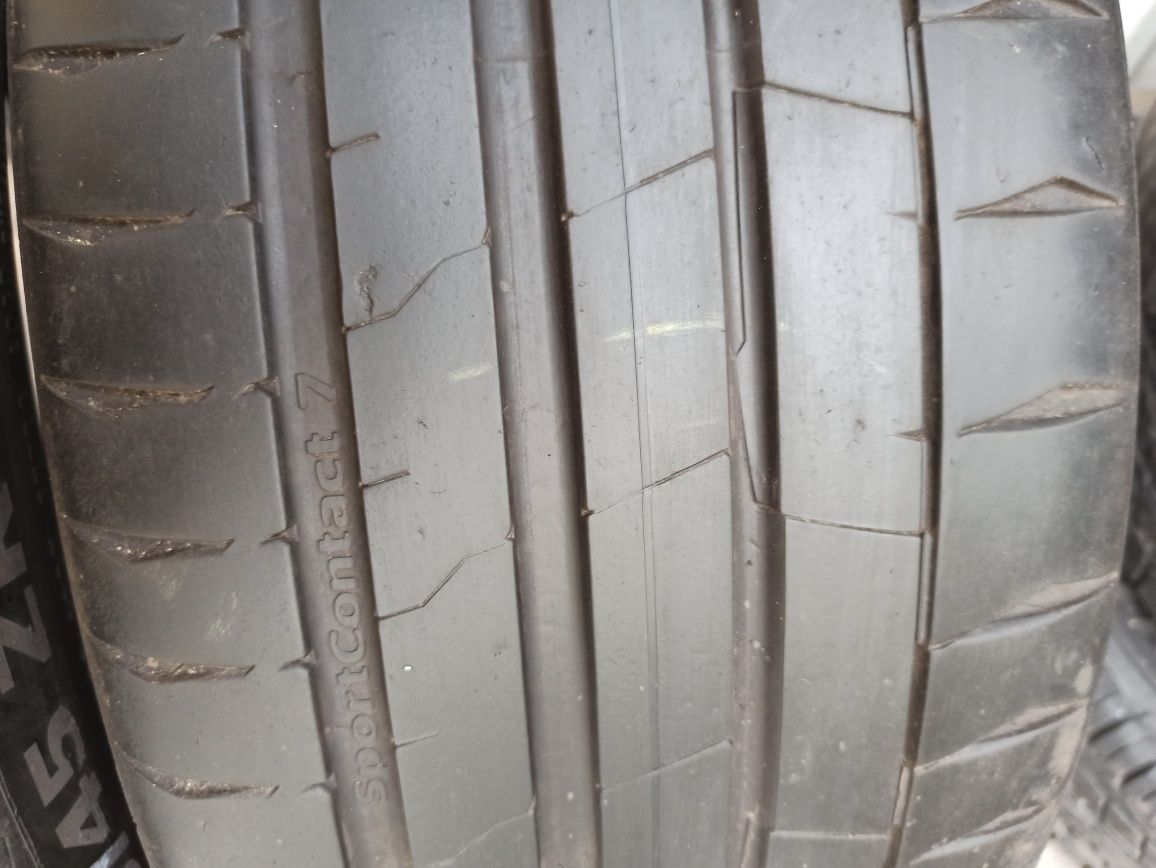 Летняя резина ПАРА 245/45 R19 Continental Sport Contact 7