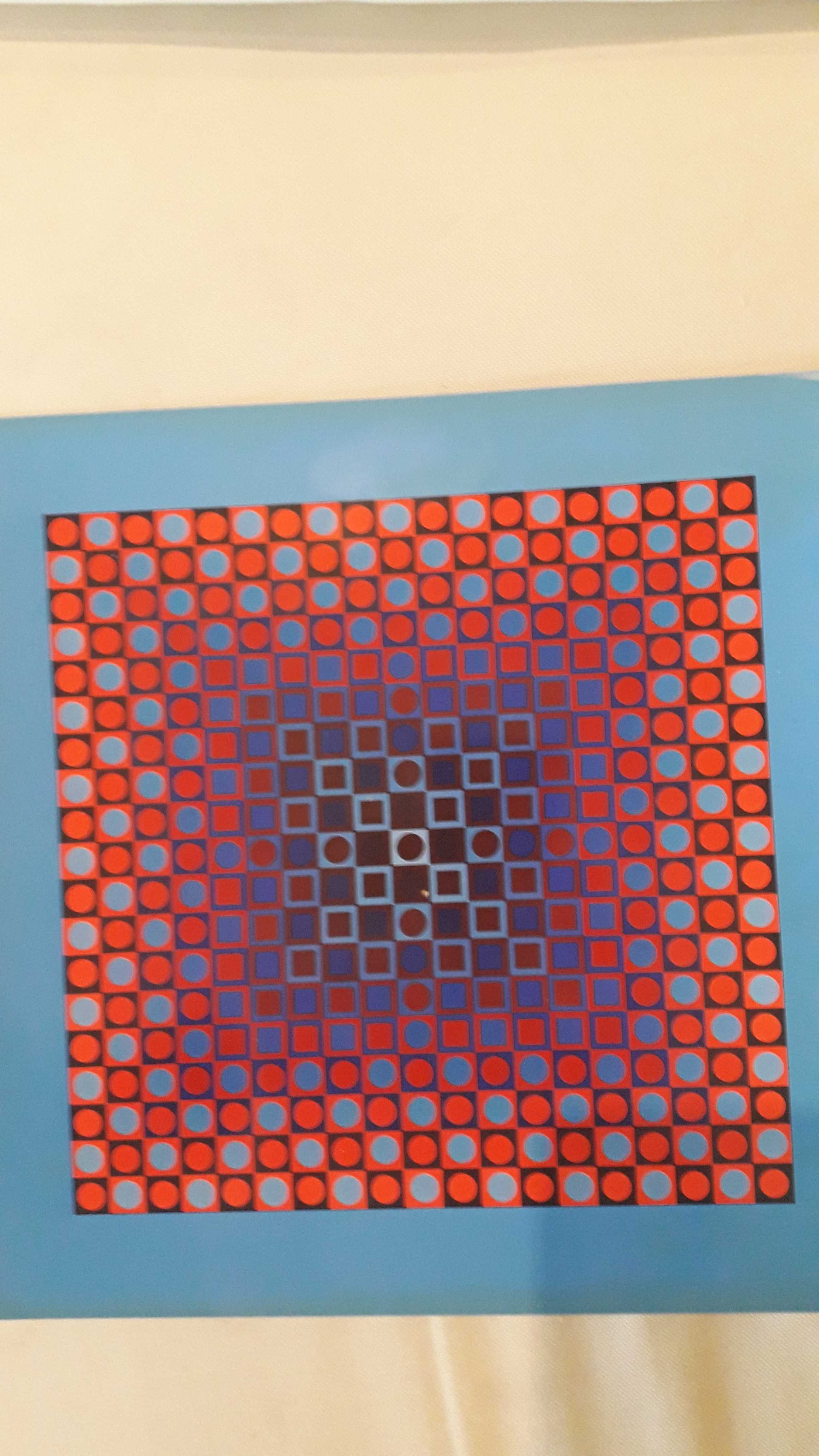 Litografia de Vasarely - "Éditions du Griffon"