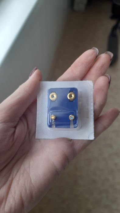 Серьги для пирсинга под пистолет