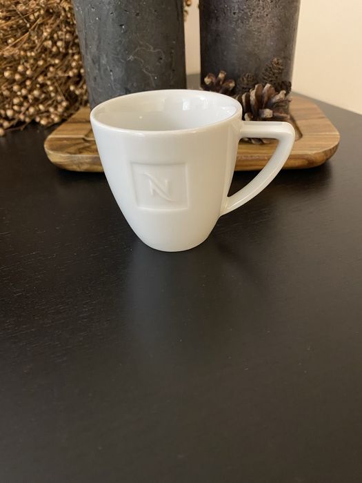 Nespresso filiżanka biała do espresso