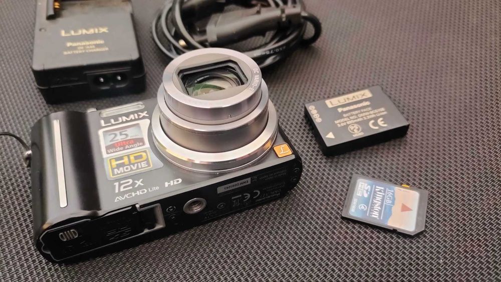 Panasonic Lumix DMC-TZ7 Kompletny Zestaw