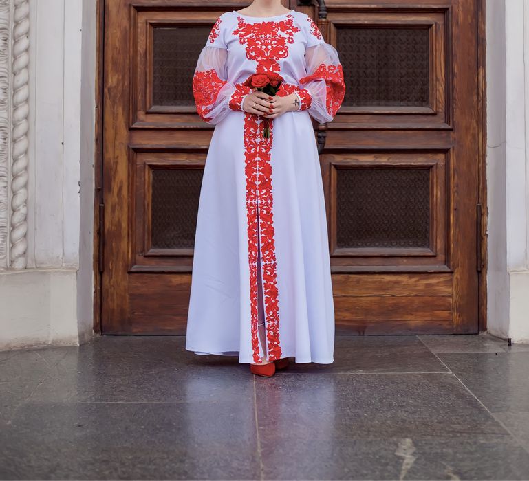 Платье вышиванка