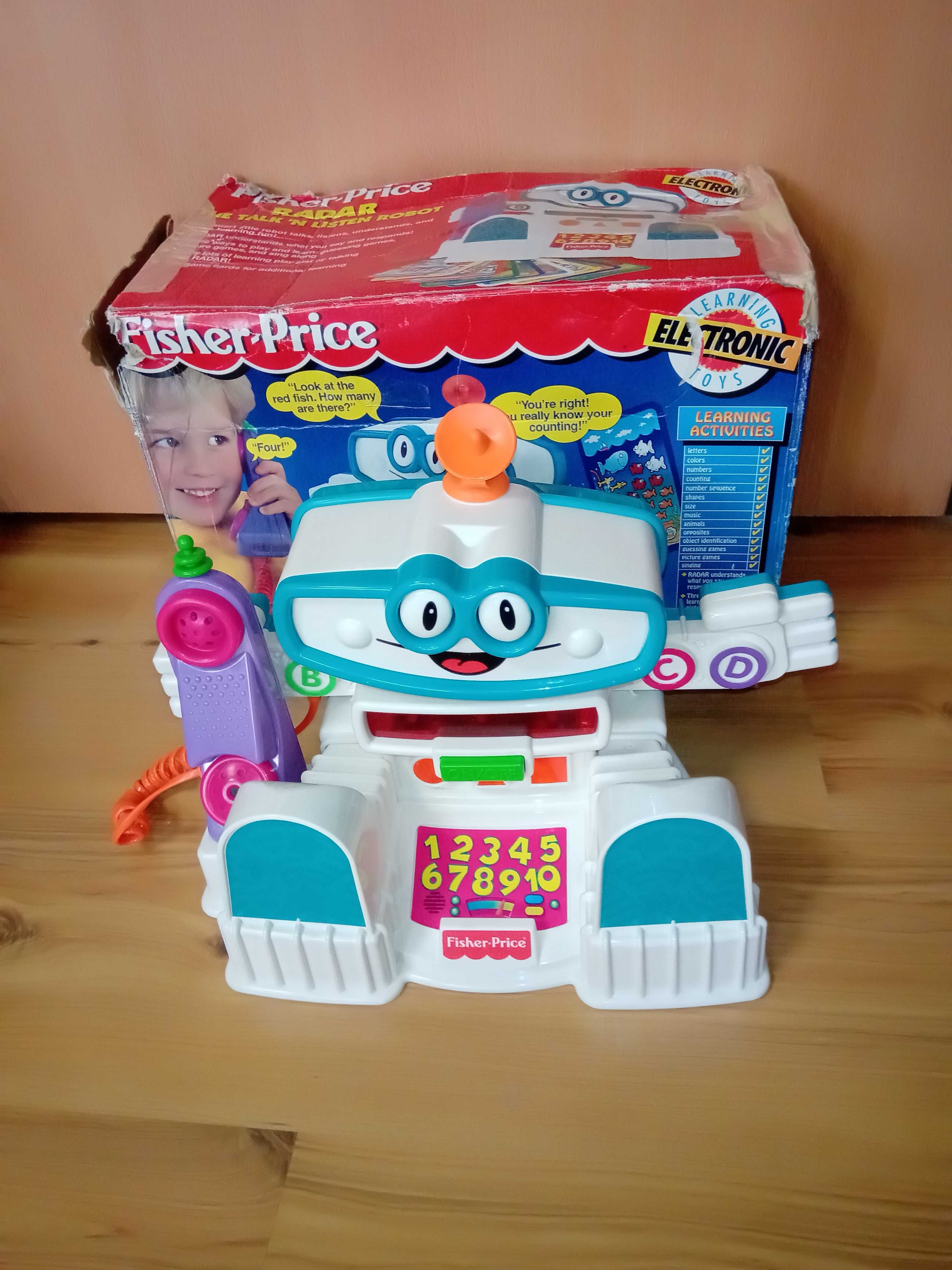 Unikatowy robot radar Fisher Price