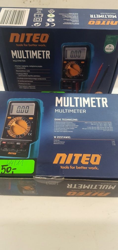 Multimetr niteo tools.