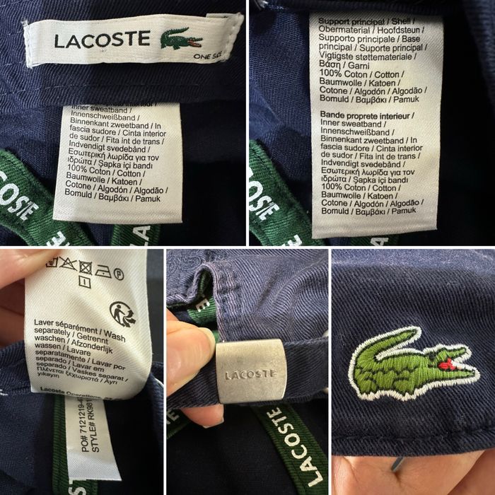 Lacoste шапка кепка коттон