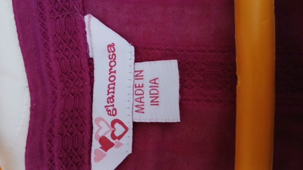 Narzutka damska bordo  20