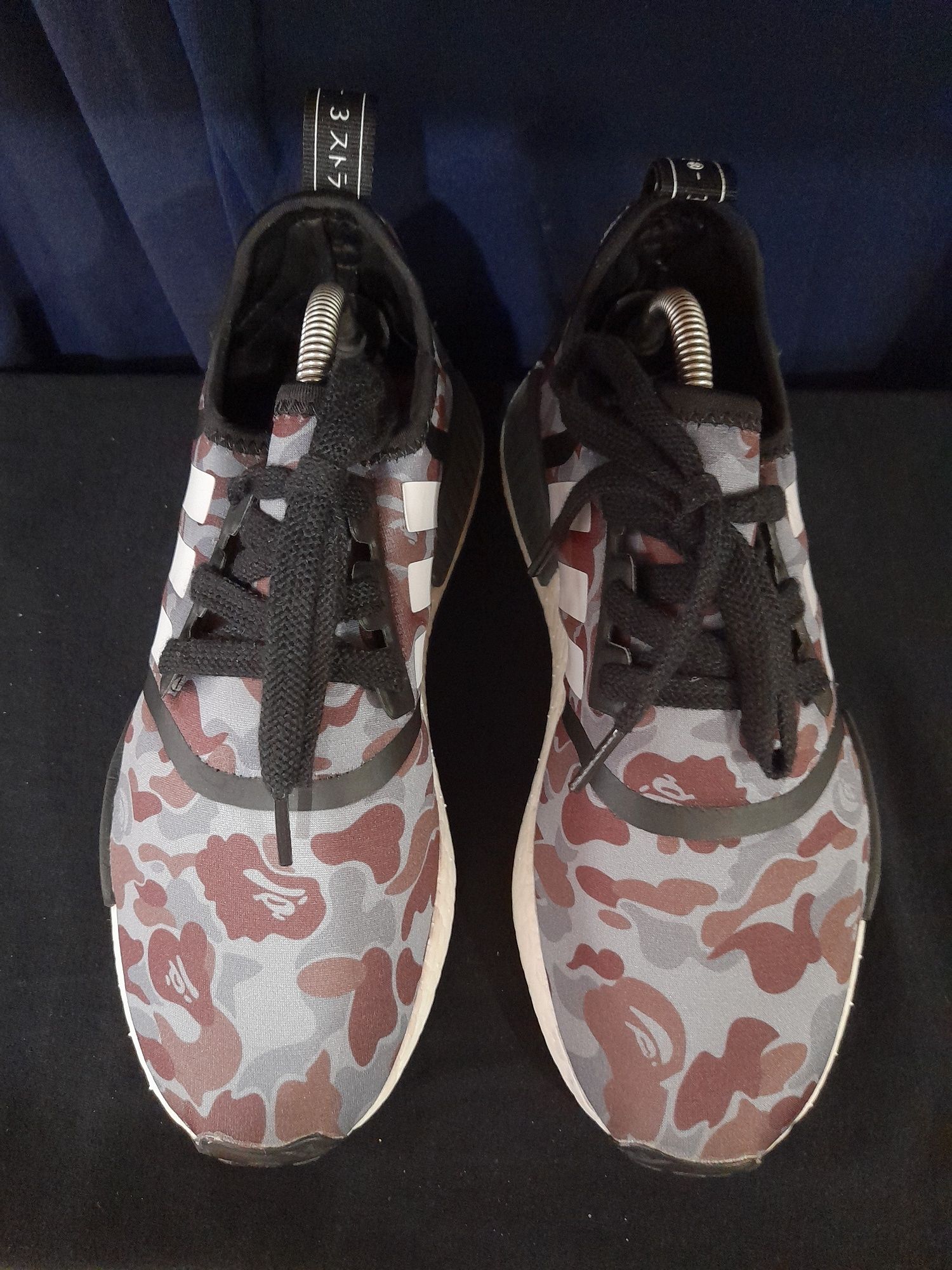 Оригинальные мужские кроссовки Bape×Adidas NMD 1, 40,5( 25,5 )