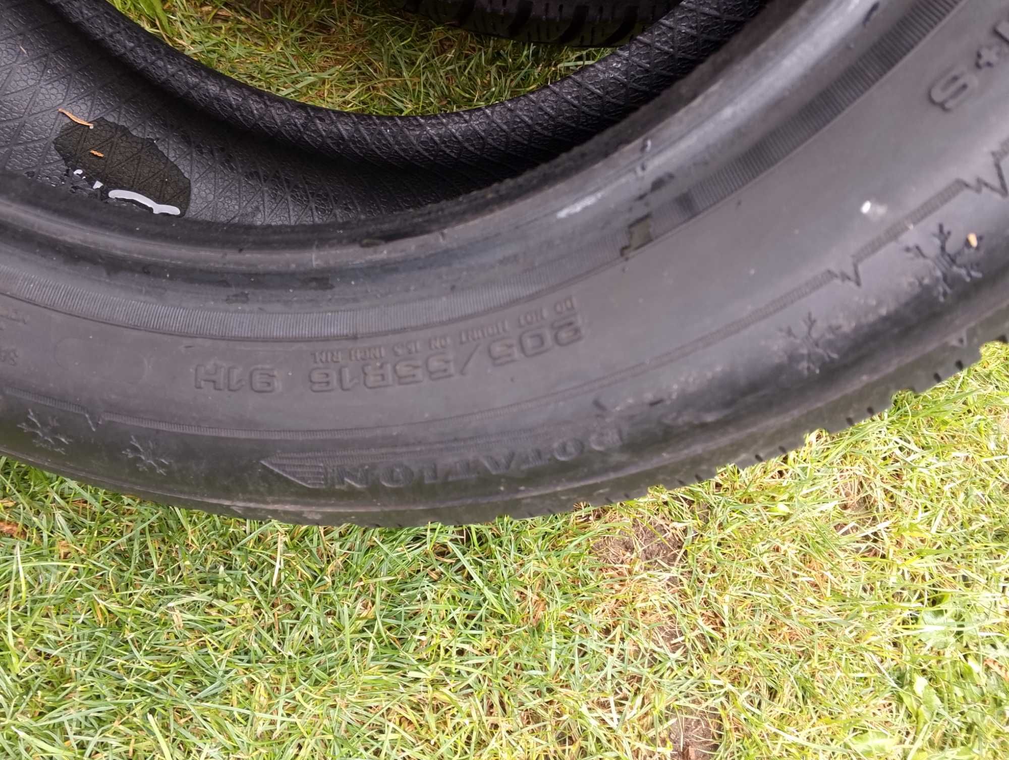 opony jak NOWE 4 szt. 205/55/16 Dunlop Winter Sport 5