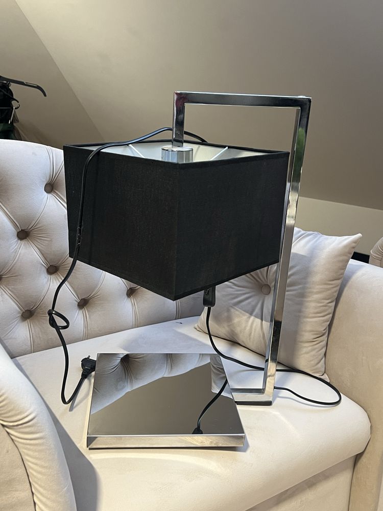 Lampka czarna glamour