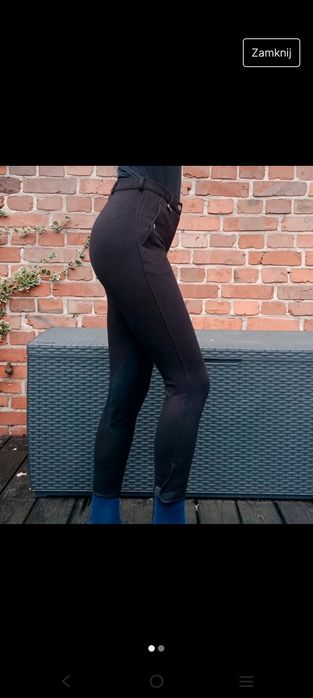 Bryczesy spodnie do jazdy konnej Harry's Horse S