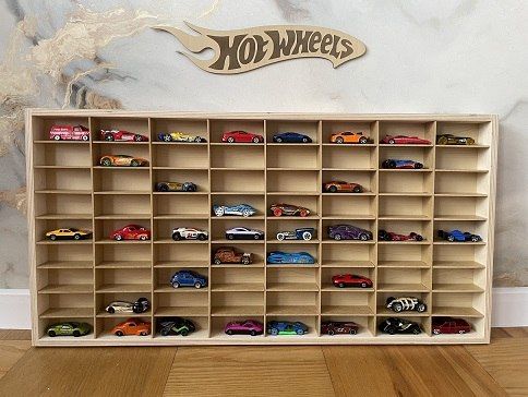 DUŻA Półka regał na  72 HOT WHEELS na resoraki