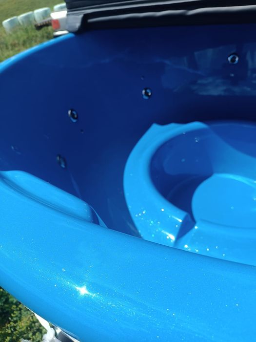 Balia Ogrodowa na 6-8 osób z Piecem opalanym drewnem