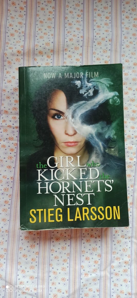 Millenium/ Steig Larsson / the girl WHO kicked the hornet's nest