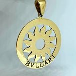 Złota zawieszka słońce Bulgari Bvlgari 24g 585 od Komis R&J