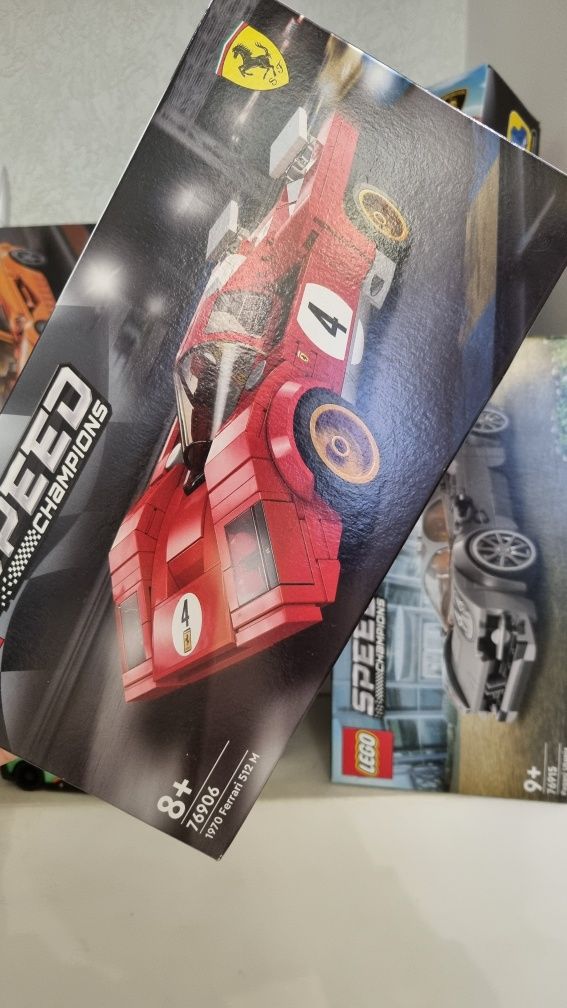 76906 Lego speed Ferrari Лего машинка Червона ферарі