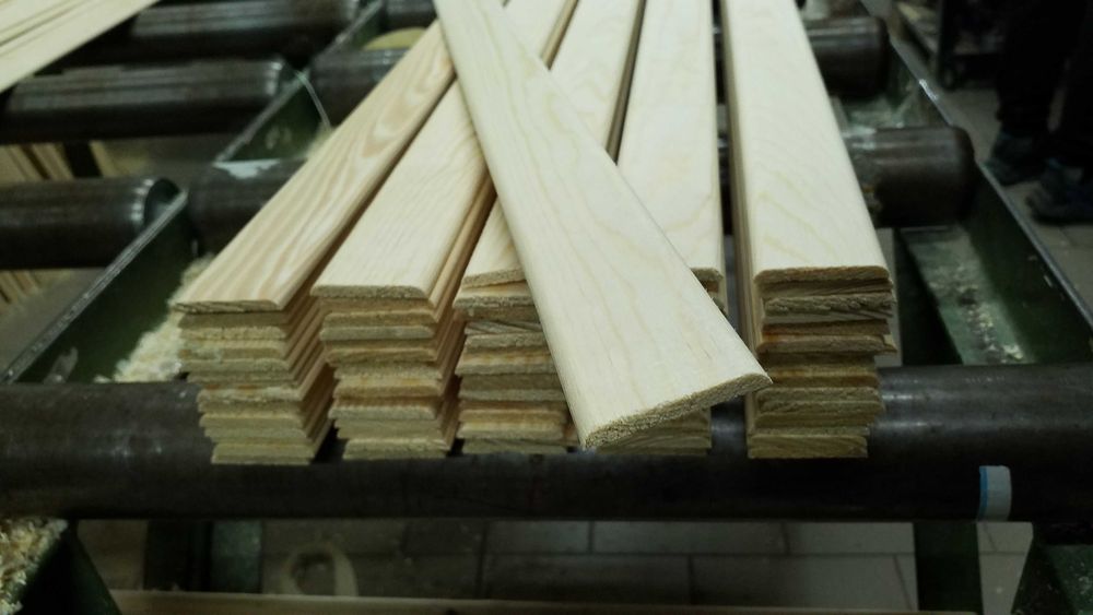 Listwa 5x40 mm maskująca opaska wykończeniowa drewniana uszczelniacz