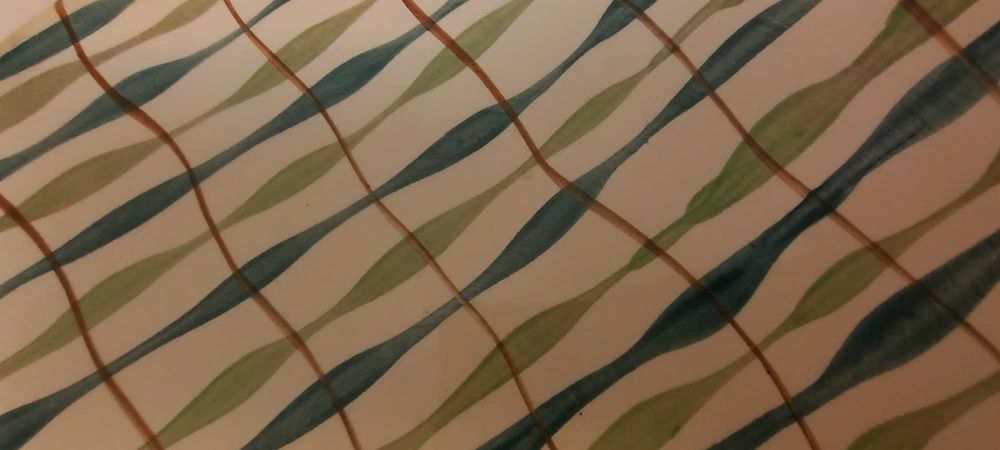 Włocławek patera pikasiak z garnituru do ciast.