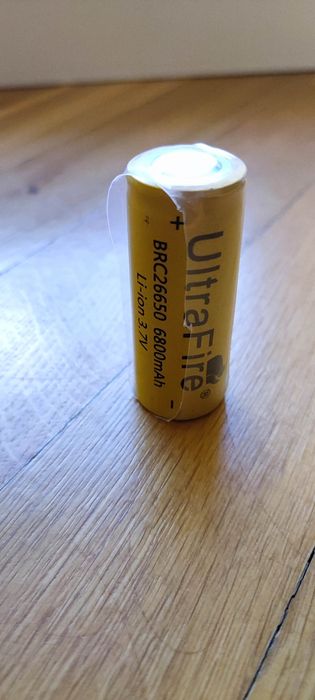 Akumulator UltraFire BRC 26650, 3.7V Li-ion, 6800mAh