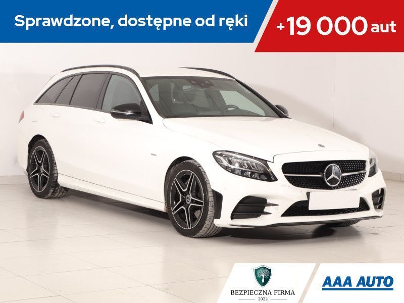 Mercedes-Benz Klasa C C 220 d, 194 KM, Automat, Skóra, Navi, Klimatronic, Tempomat,