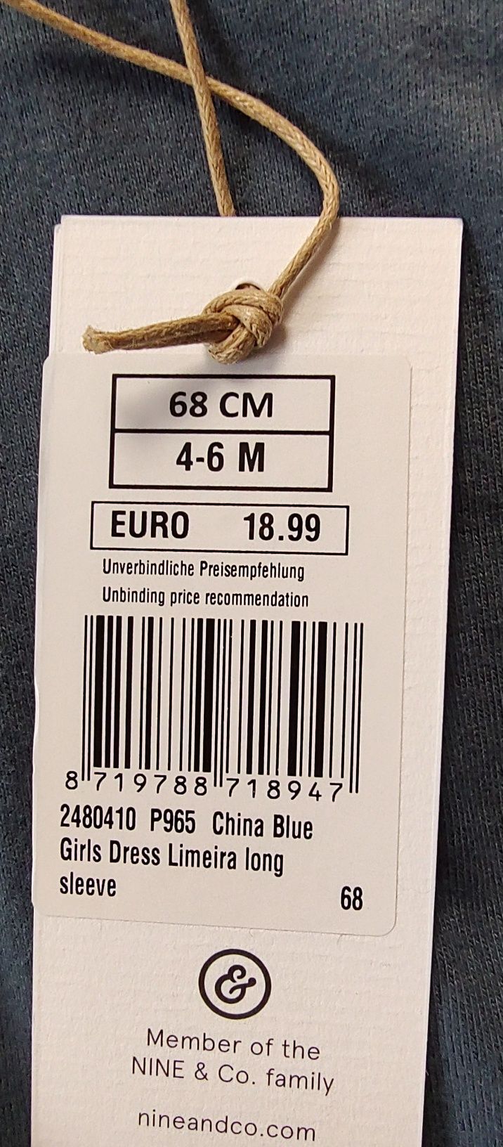 Turniczka dla niemowlaka rozmiar 68