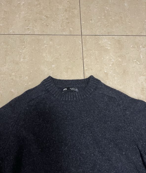 Sweter Zara r 164 z wełną i kaszmirem