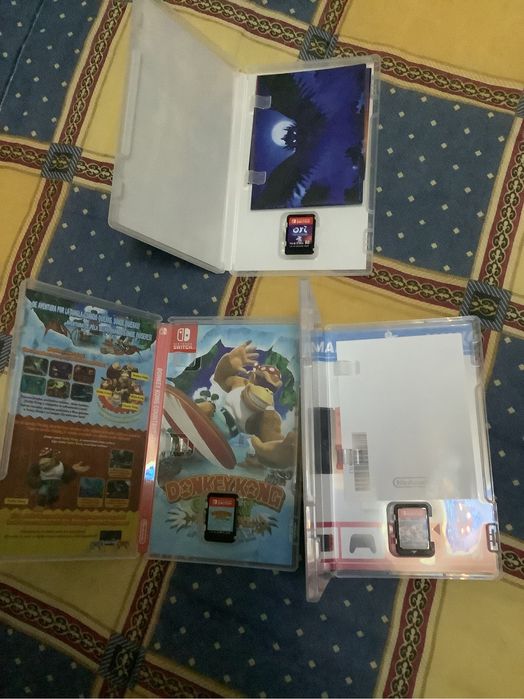 Donkey Kong Tropical Freeze e Mario Kart Deluxe 8 Switch