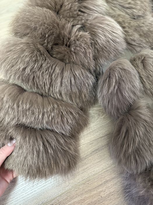 Песцовая шуба, шуба песец под соболь песцова шуба