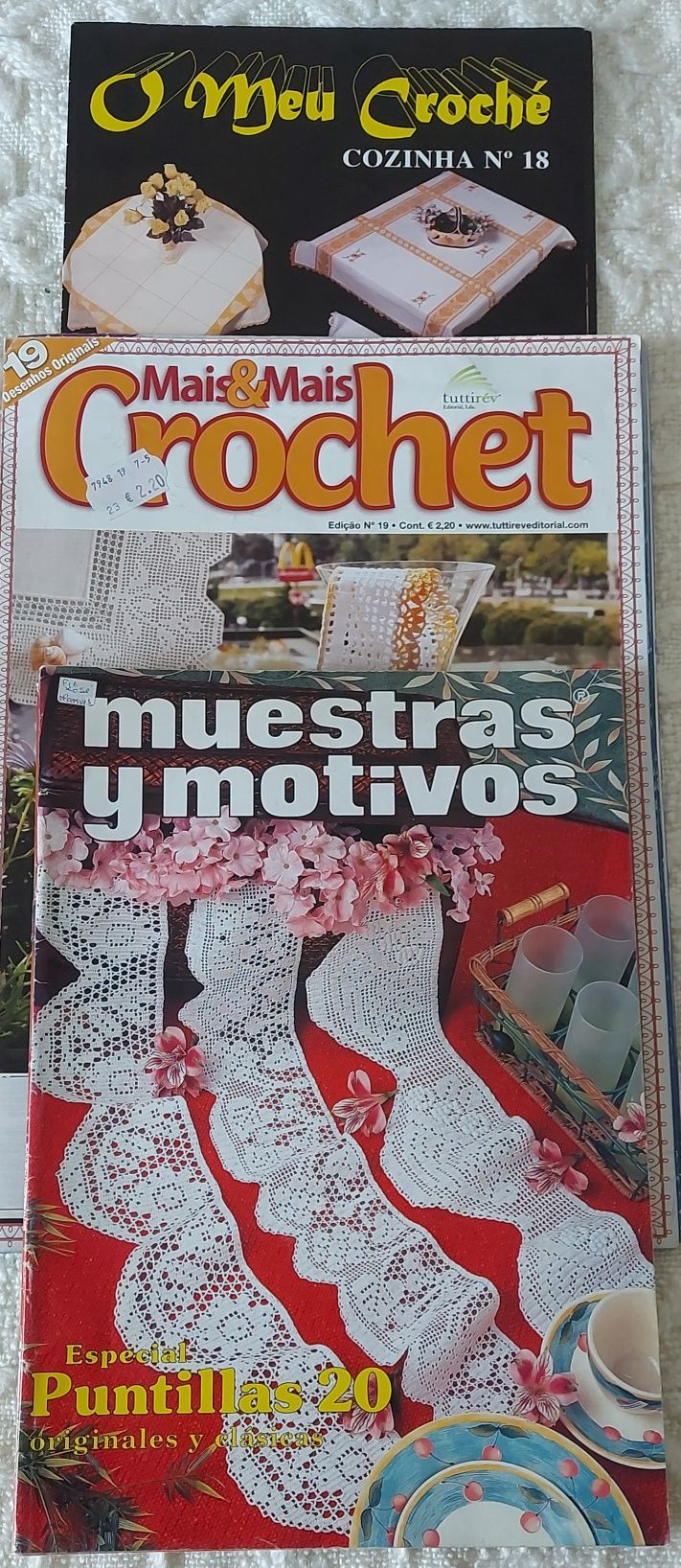 Revistas Tricot, Crochet e Bordados