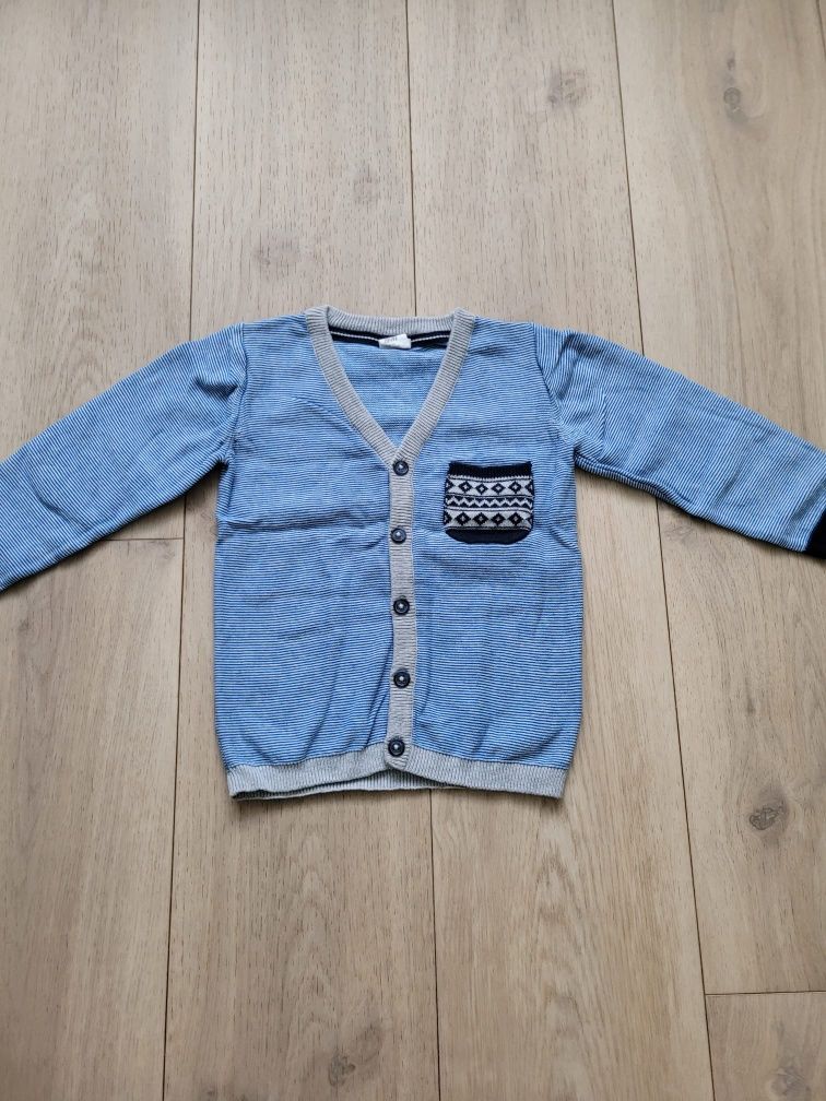 Swetr Sweterek elegancki dla chłopca rozmiar 86 92 cm H&M wesele rok