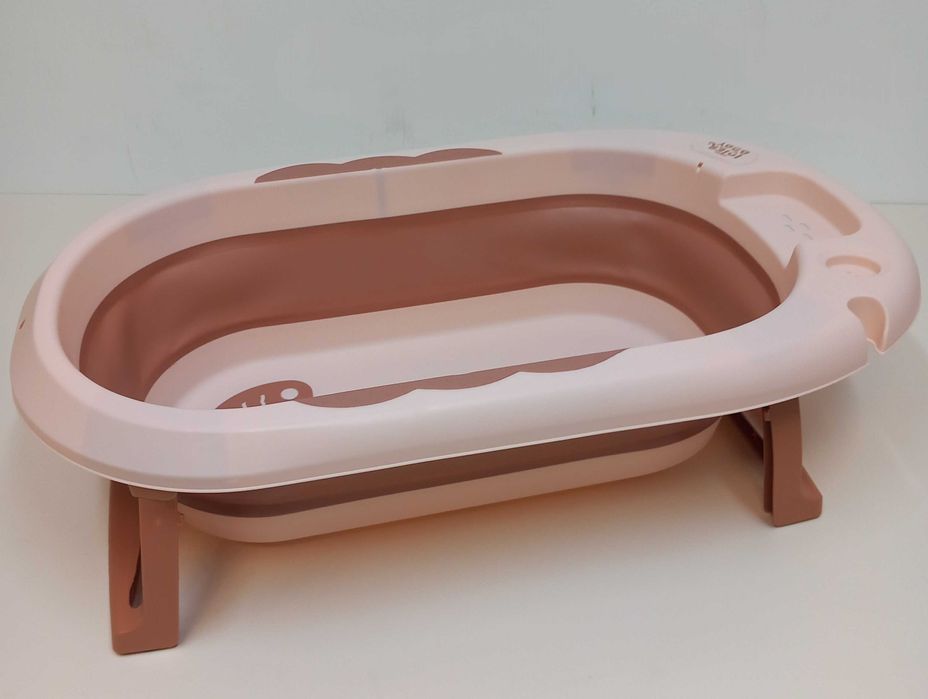 Interbaby Wanna wanienka składana dla dziec różowa B301 A