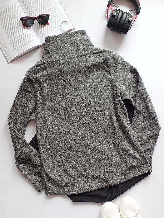 Nowa szara bluza wysoki kołnierz ocieplana damska Regatta 36 S