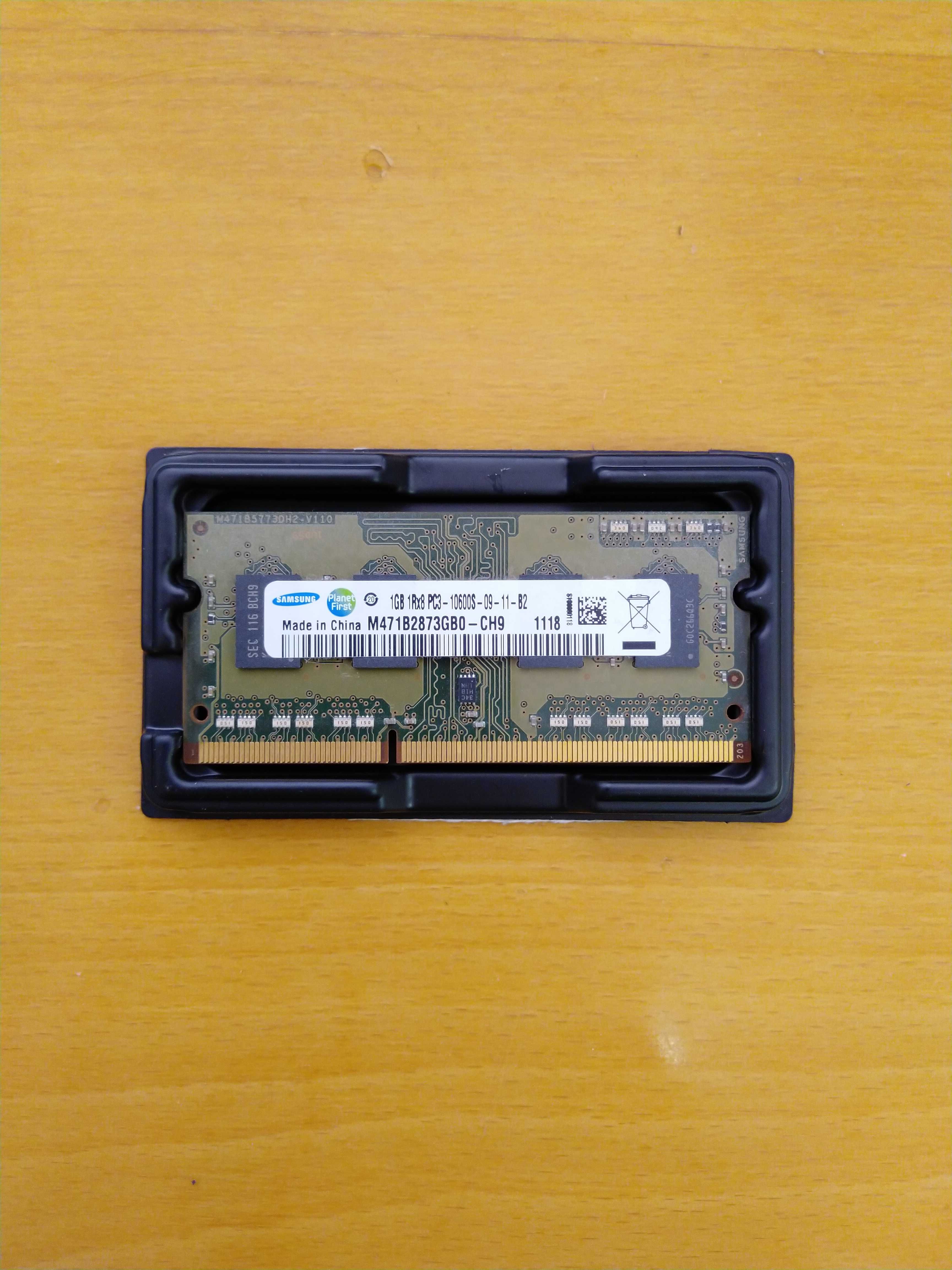 DDR3 SO-DIMM ОЗП для ноутбука 2ГБ 1ГБ