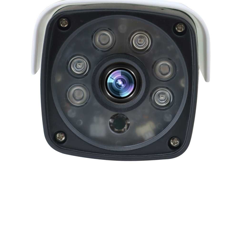 KIT sistema video vigilancia 8 cameras IP POE 8MP 4K ver no telemovel