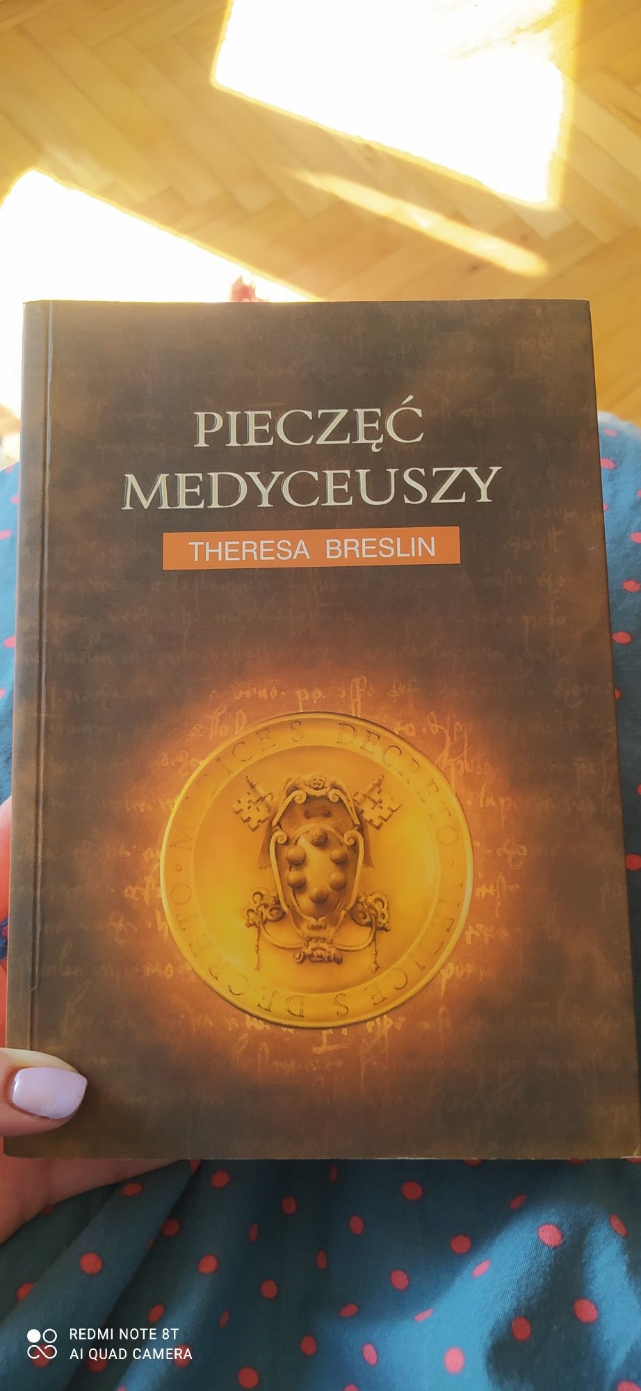 KSIĄŻKA Pieczęć Medyceuszy  Theresa Breslin