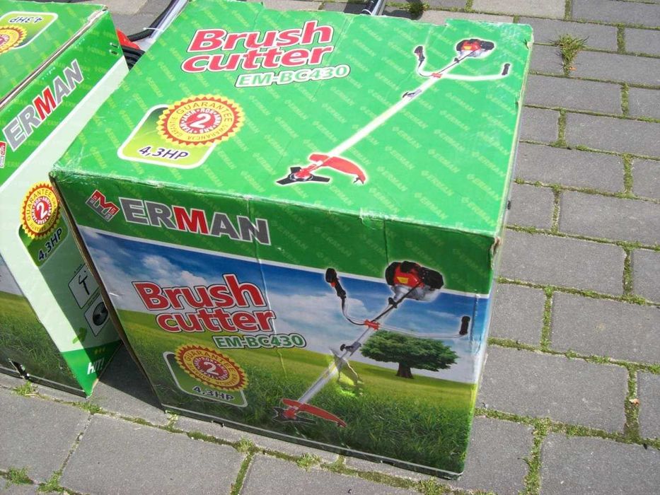 Kosa Spalinowa Podkaszarka Erman 4,3KM + Zestaw