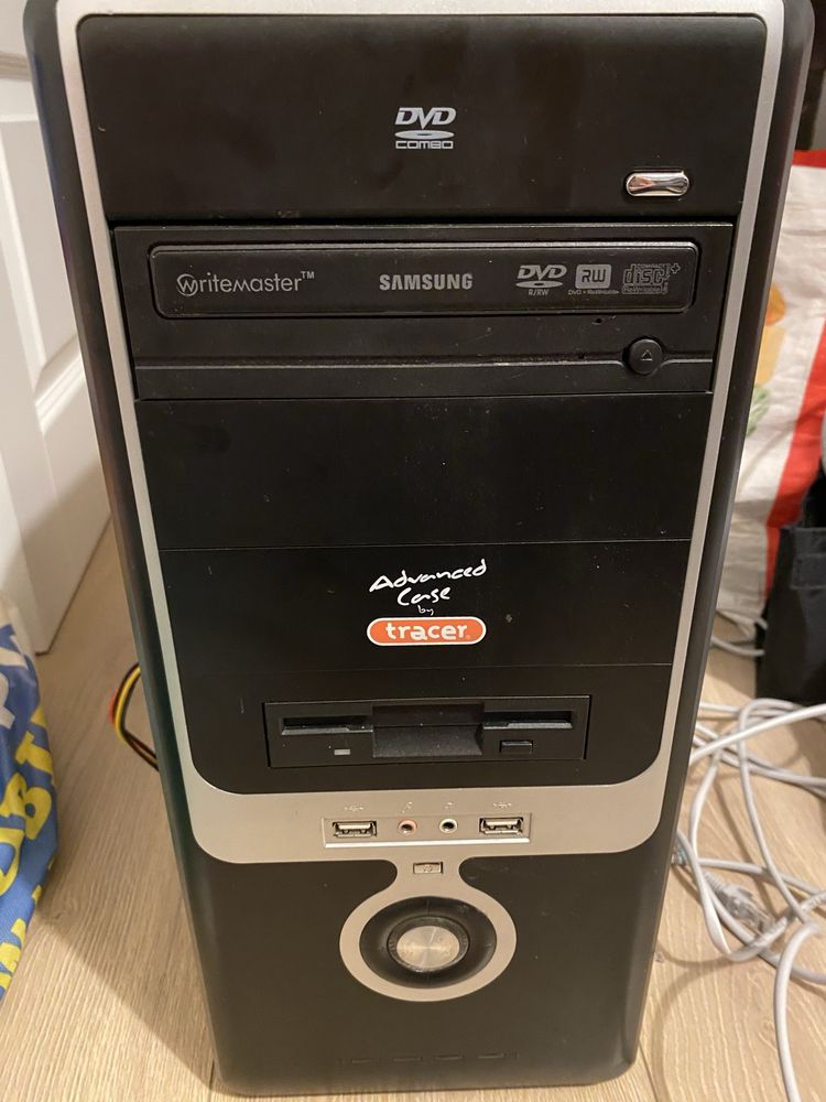 Komputer PC, Nvidia; tracer; seagate 320gb; Logic 350