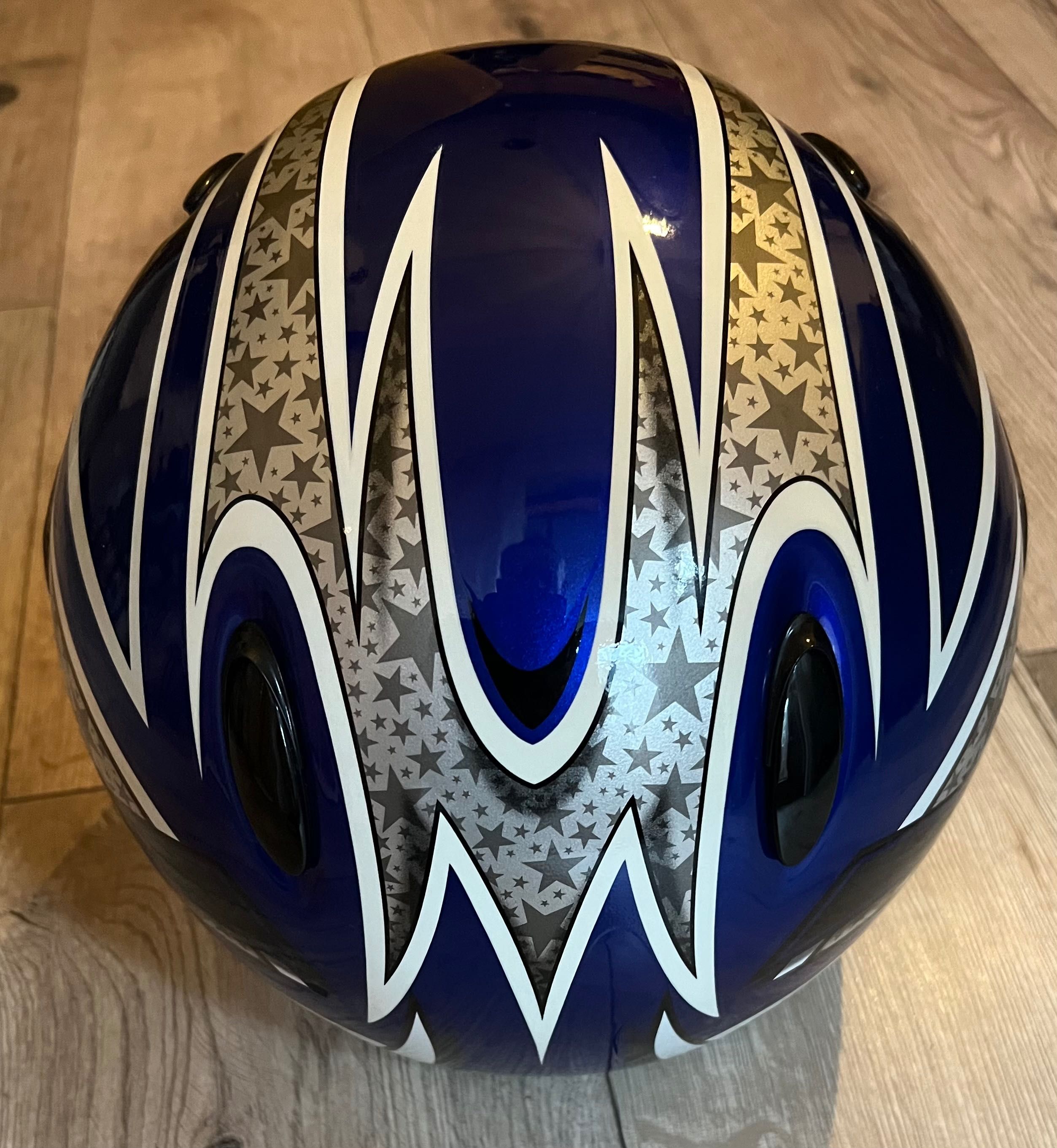 Kask motocyklowy dziecięcy rozmiar M