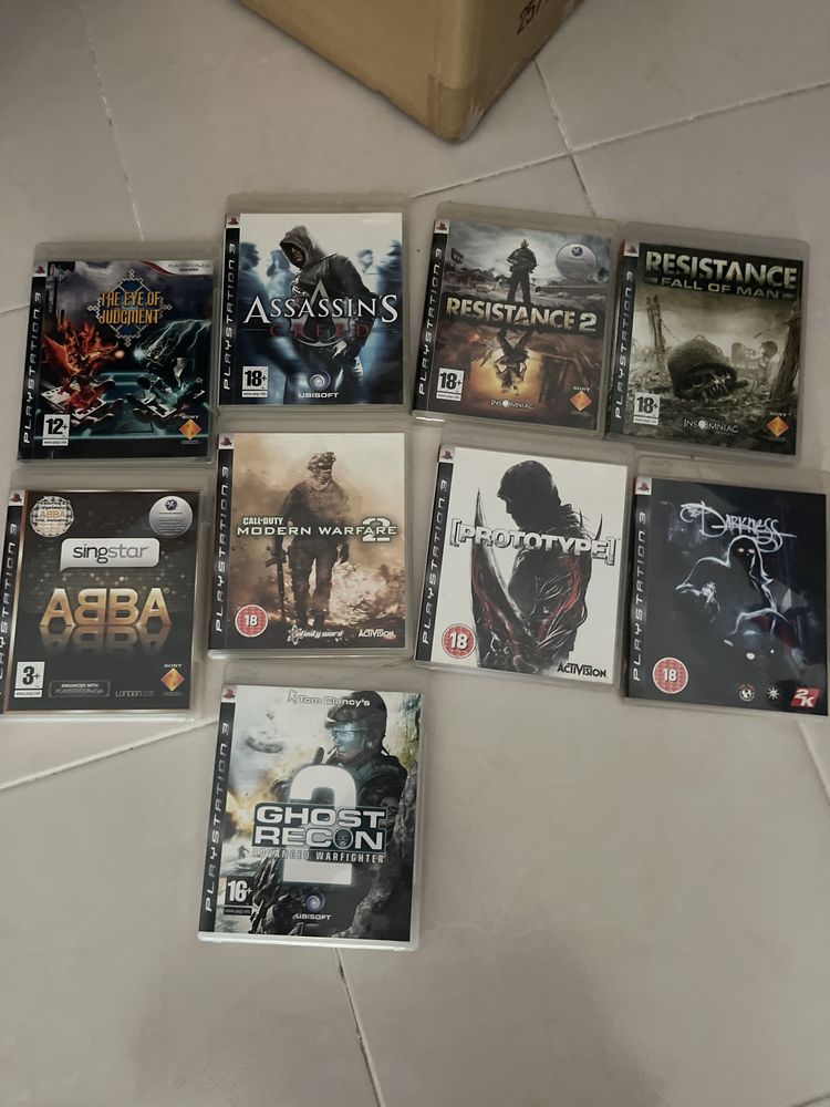 Jogos originais ps3