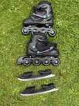 Rolki Decathlon 34-37 Raven 2w1