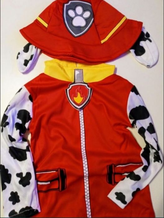 Nowy strój na bal karnawałowy L- Psi Patrol Marshall 122-134