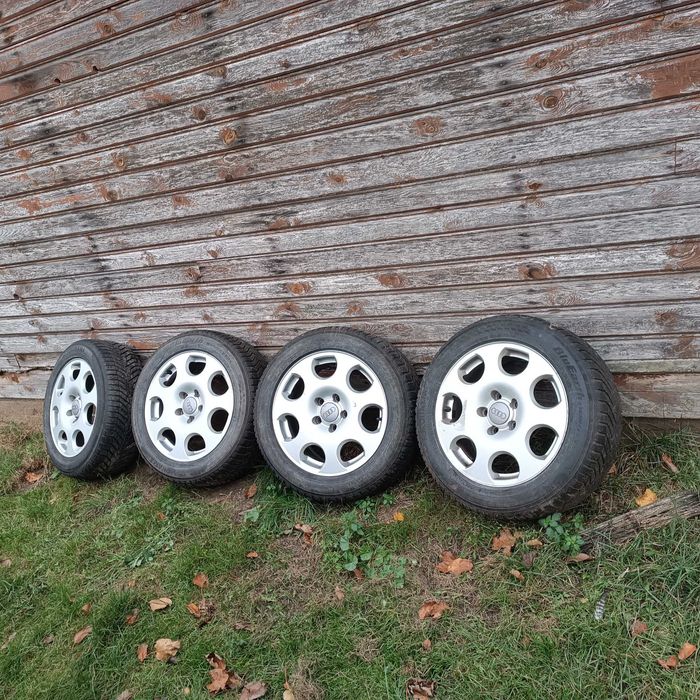 5x112 16 OPONY Koła zimowe  Alufelgi ORI  205/55/16 Audi  A4 B5 B6 B7