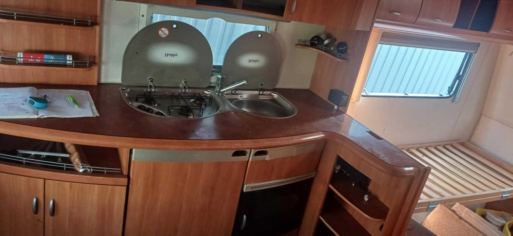 Kompletna kuchnia HOBBY  przyczepa kempingowa kamper