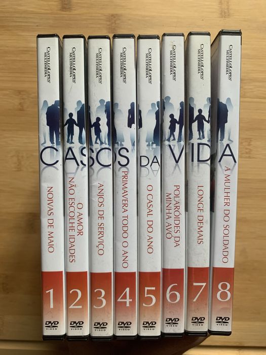 Colecção de DVDs - Casos da vida