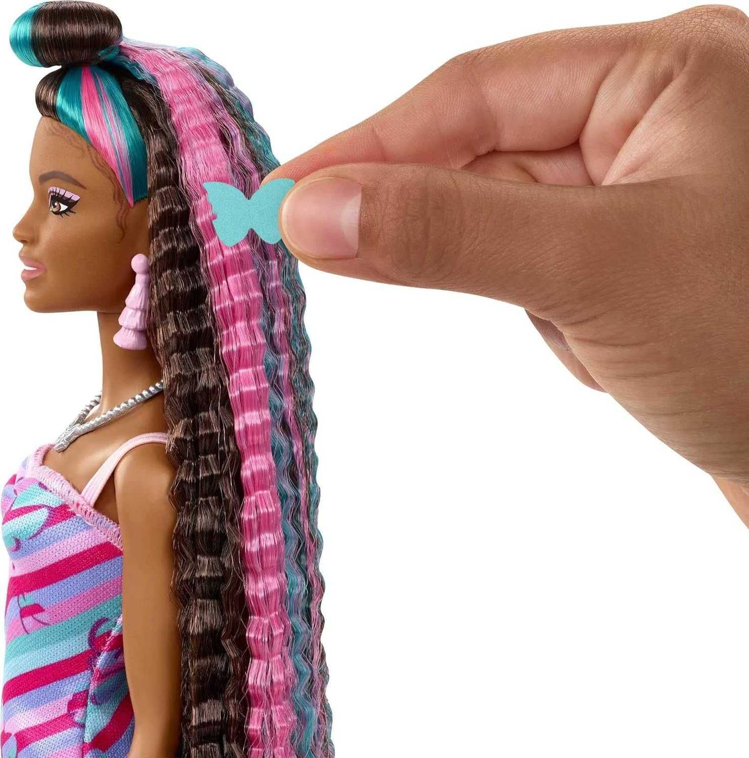 Лялька Barbie Totally Hair, на тему метелика, фантазійне волосся